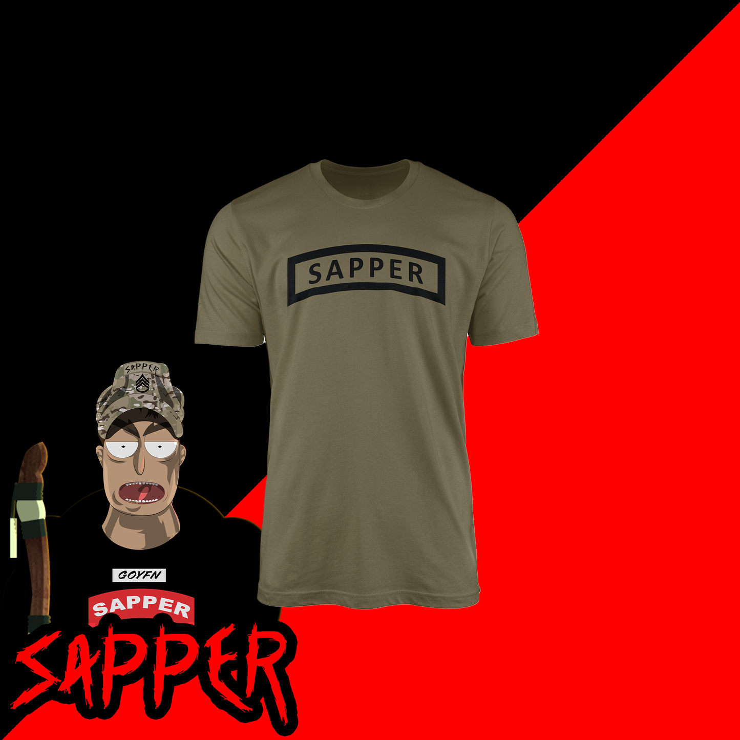 GOYFN | Sapper Tab Duty Tee